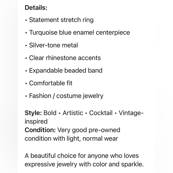 STATEMENT FLOWER RING - Picture 5 of 12